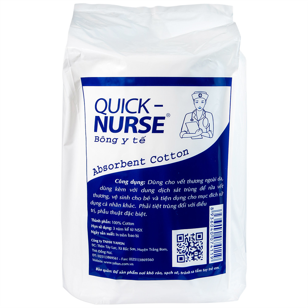 Bông Y Tế Quick Nurse 1kg