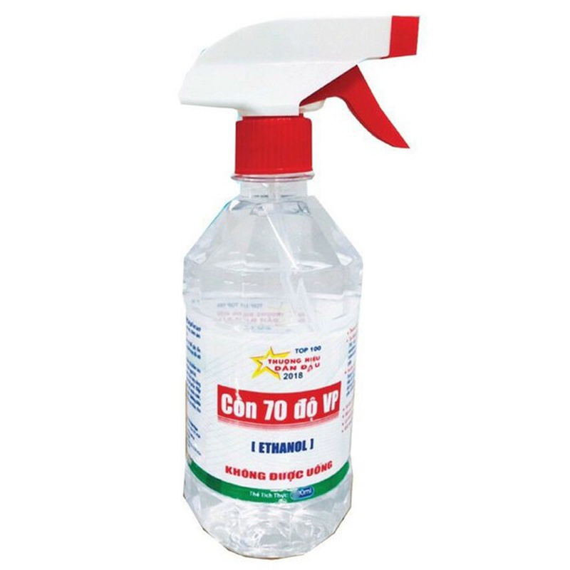 Cồn 70 Độ Vp Dạng Vòi Xịt 500ml