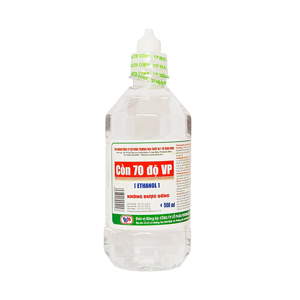 Cồn 70 độ Vp 500Ml