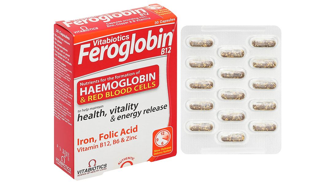 Feroglobin B12 30 Viên 