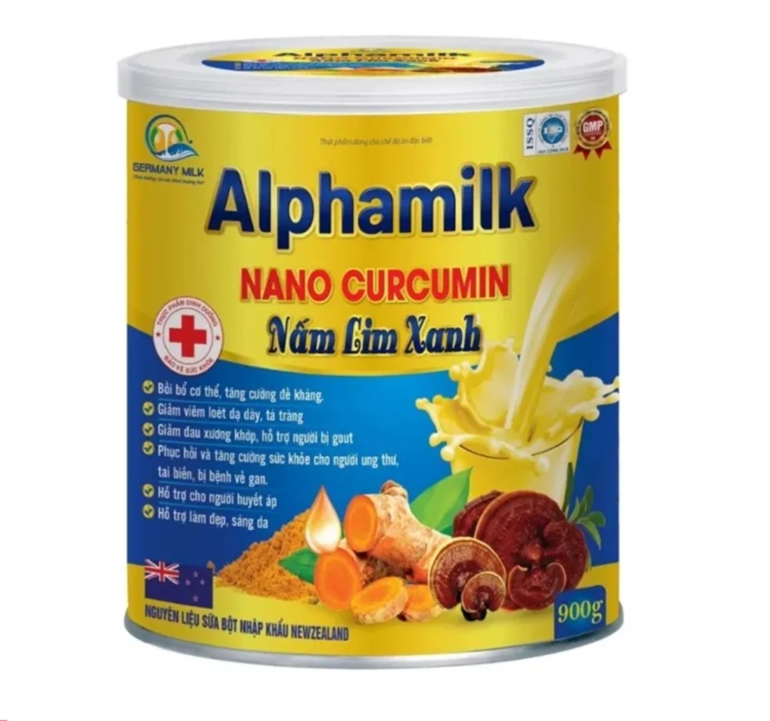 Sữa Alphamilk Nano Curcumin 900gr.