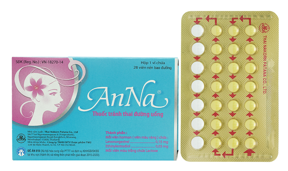 Thuốc Tránh Thai Đường Uống Anna 