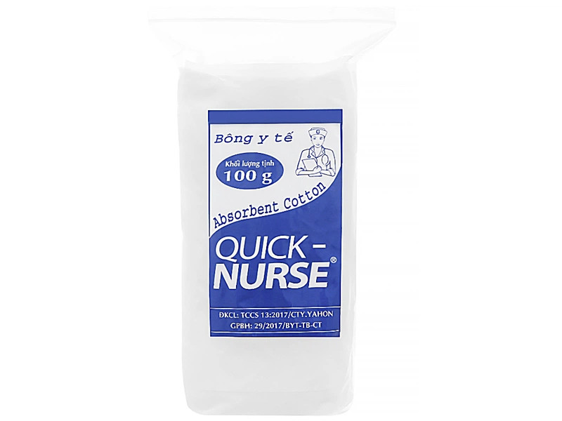 Bông Y Tế Quick Nurse 100gr