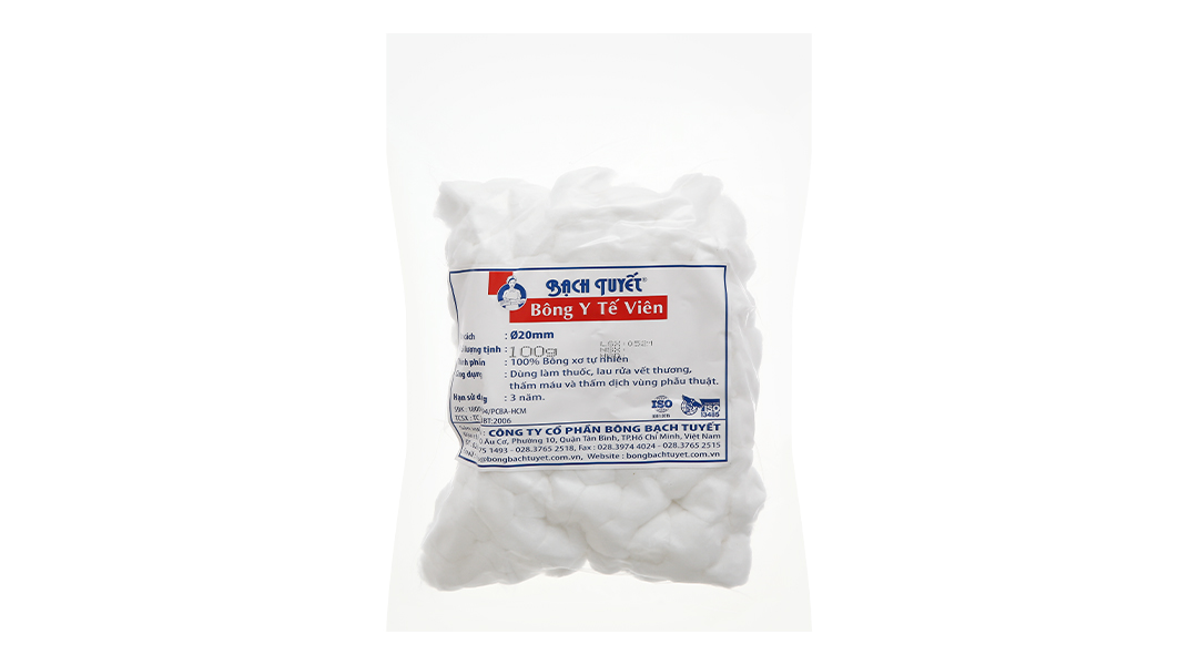 Bông Viên Bạch Tuyết 50gr