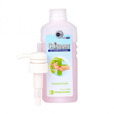 Dung Dịch Sát Khuẩn Tay Nhanh Clin Care 500ml