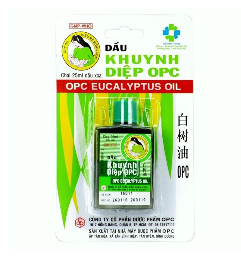 Dầu Khuynh Diệp Vuông OPC