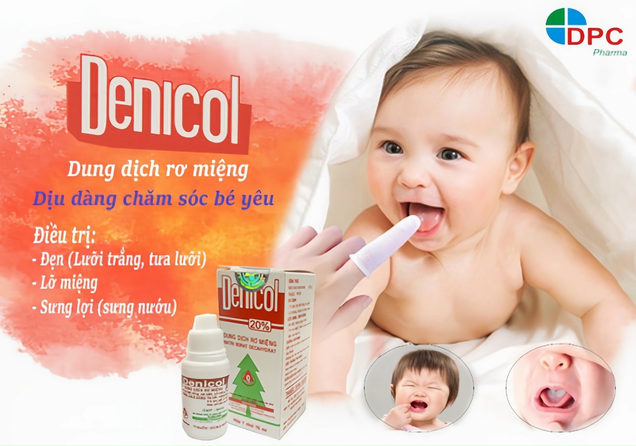 Dung Dịch Rơ Lưỡi Denicol