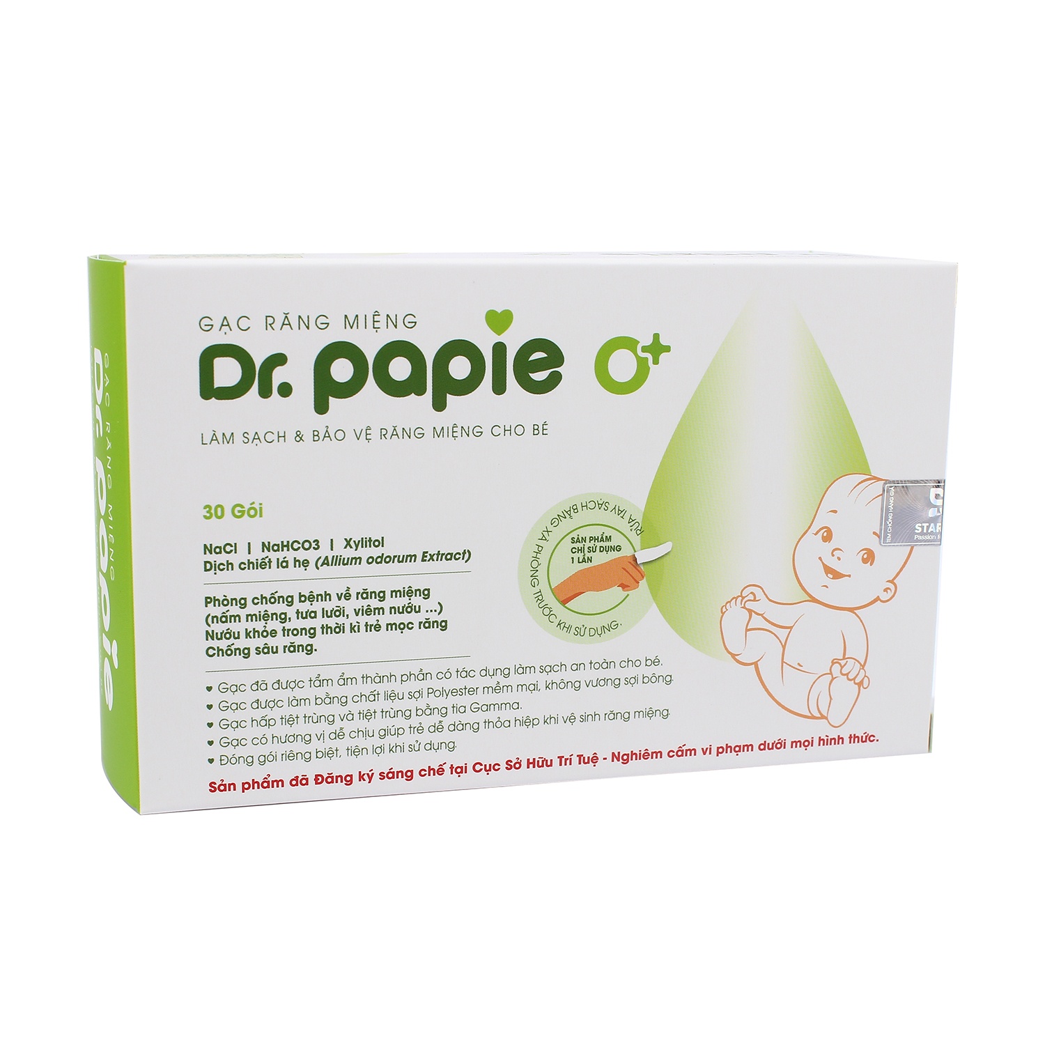 Gạc Răng Miệng Dr. Papie