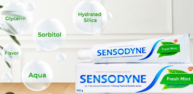 Kđr Sensodyne  Fresh Mint 100g