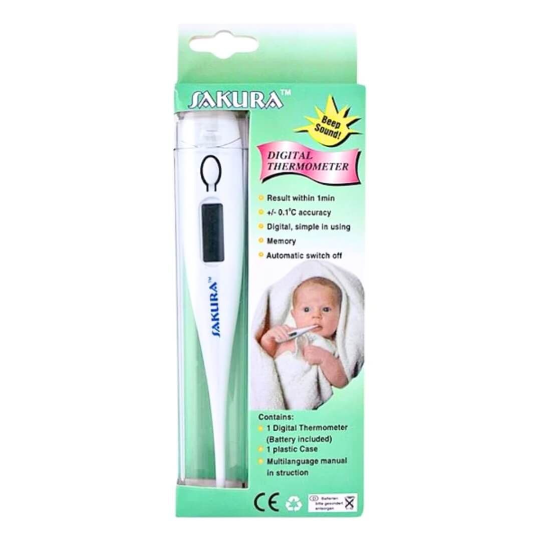 Nhiệt Kế điện tử Sakura
