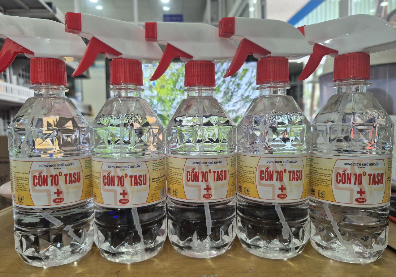 Cồn 70 500Ml Vòi (Tasu)