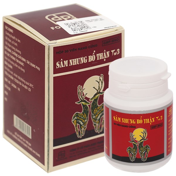 Sâm Nhung Bổ Thận Tw 3