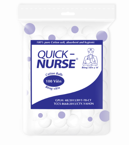 Bông Viên Y Tế Quick Nurse 