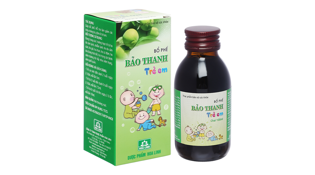 Siro Bảo Thanh Trẻ Em 100ml