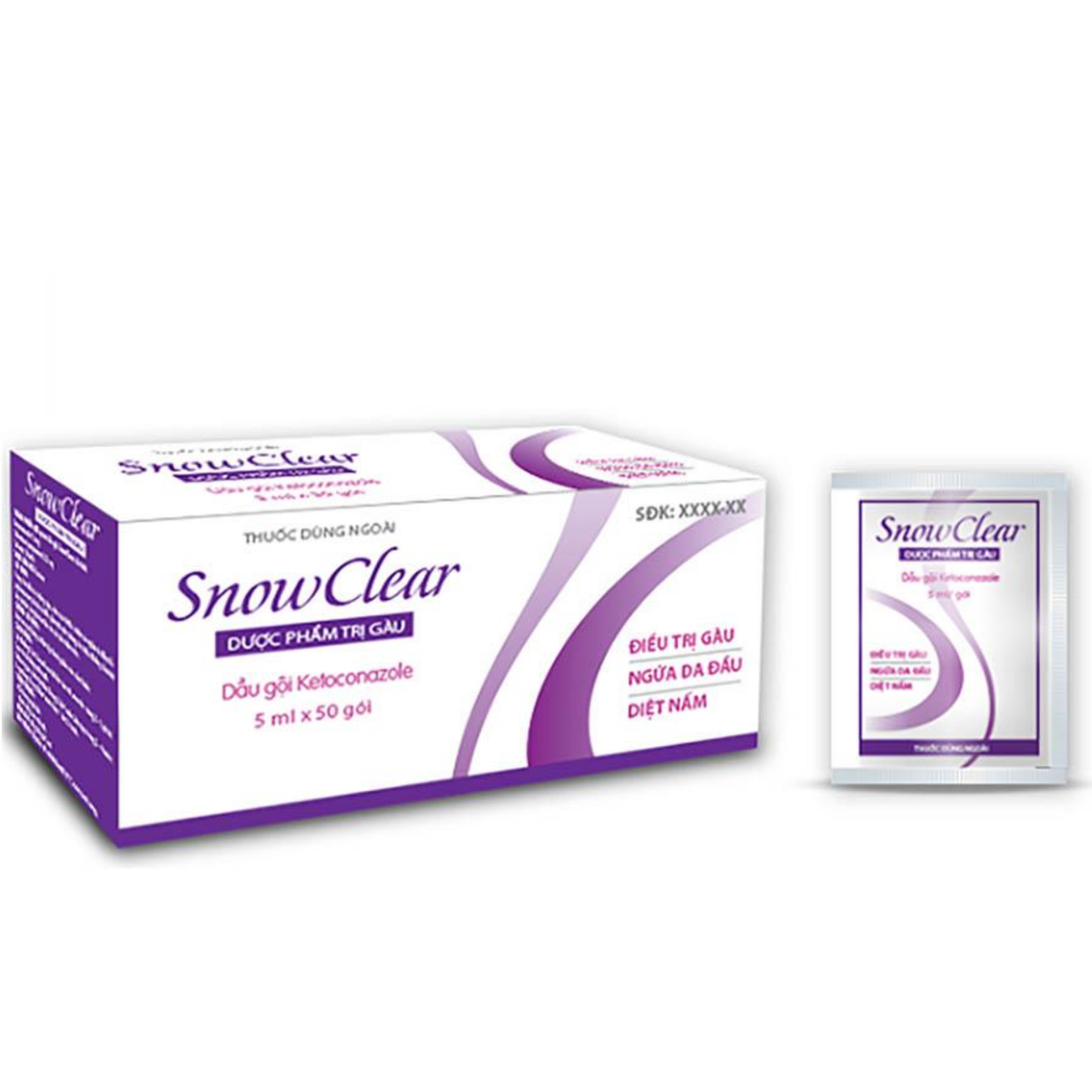 Dầu Gội Trị Gàu Snow Clear