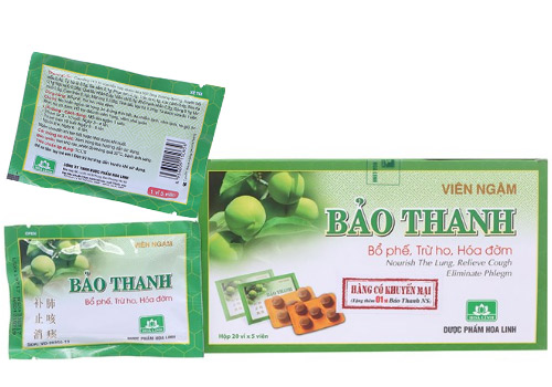 Viên Ngậm Bảo Thanh H20 Vĩ