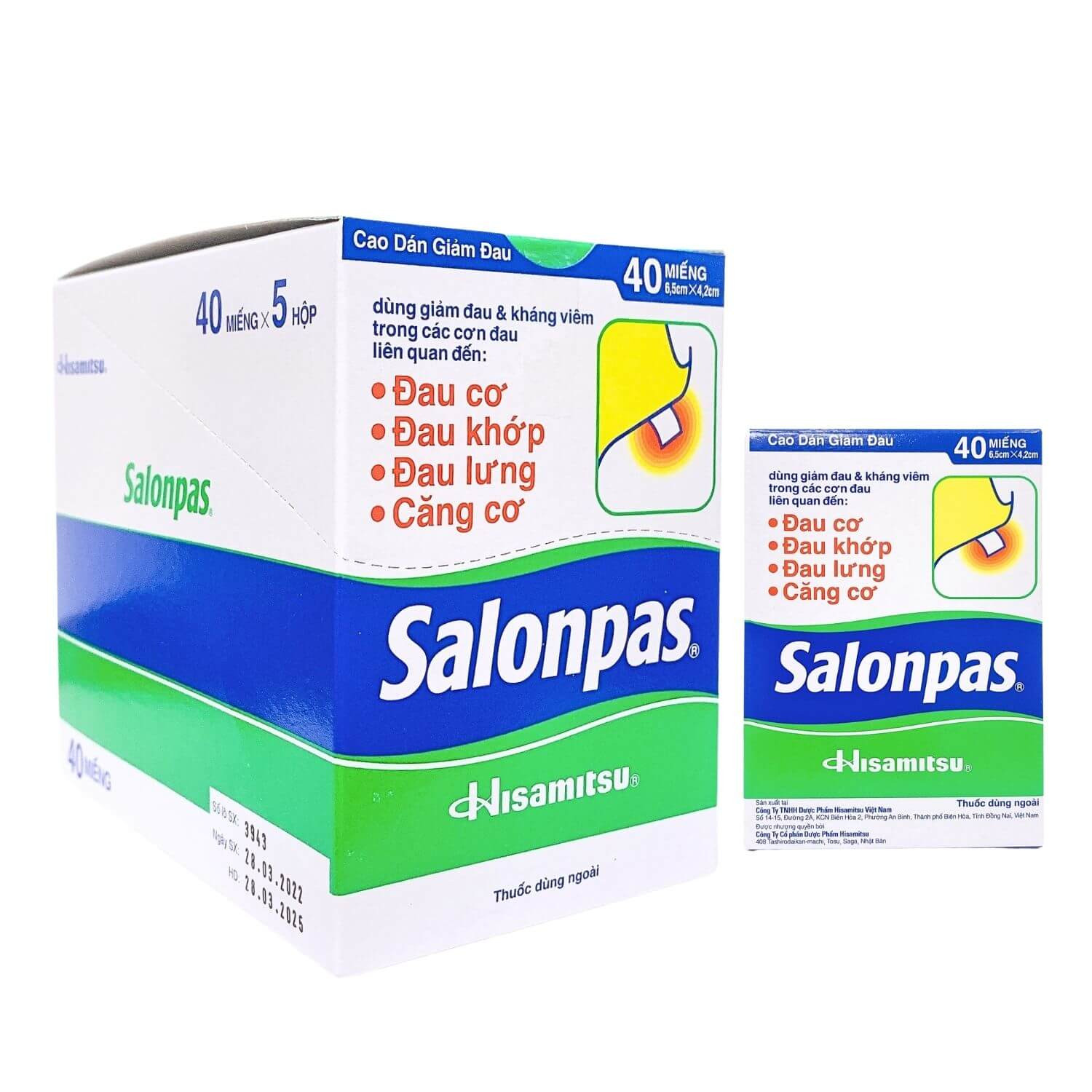 Salonpas 40 Miếng