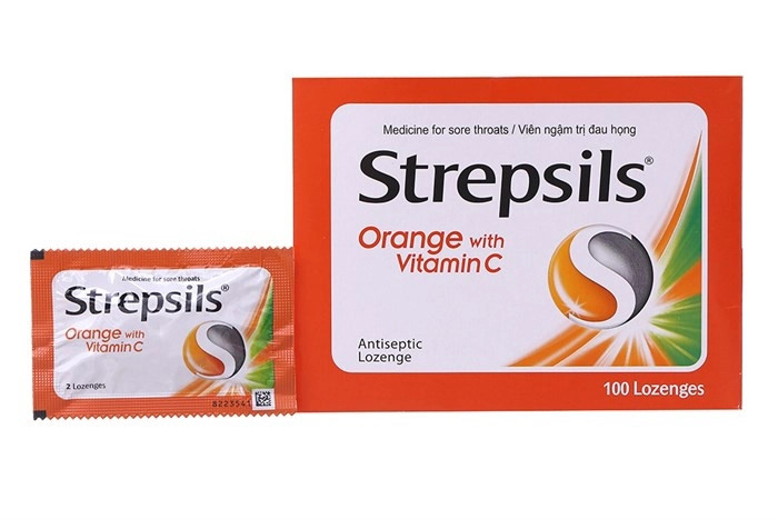 Strepsils 100V Orange Vitamin C