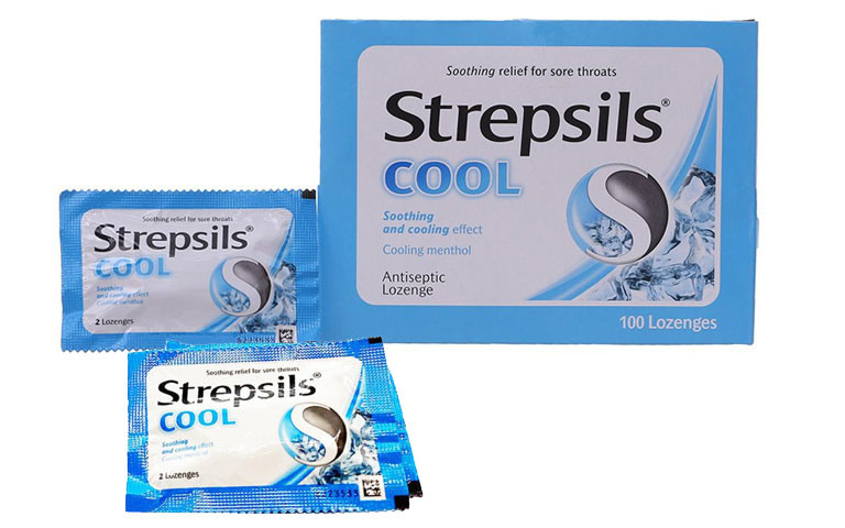 Strepsils 100V Cool Xanh