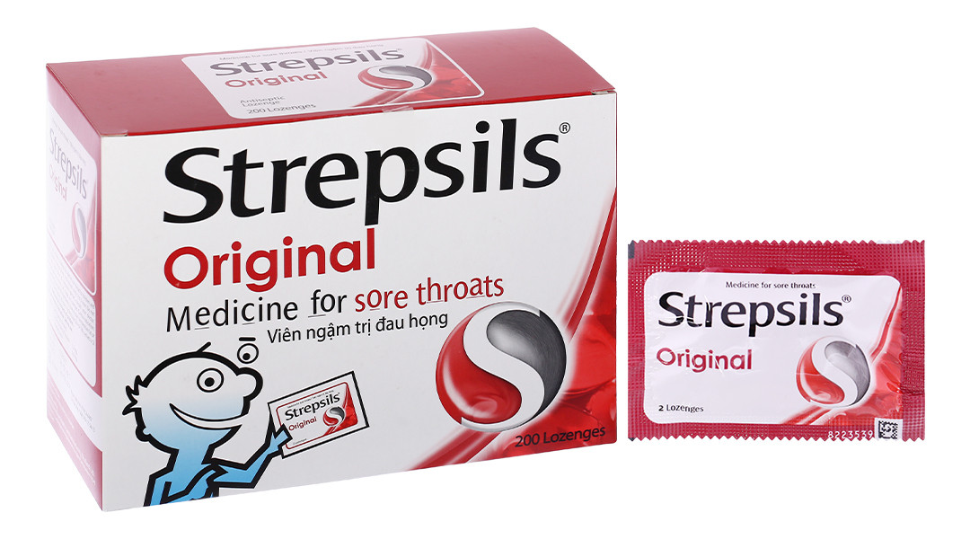 Strepsils 200V Original Đỏ