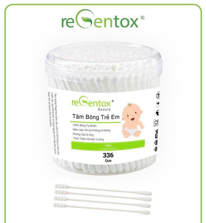 Tăm bông baby regentox 336 que