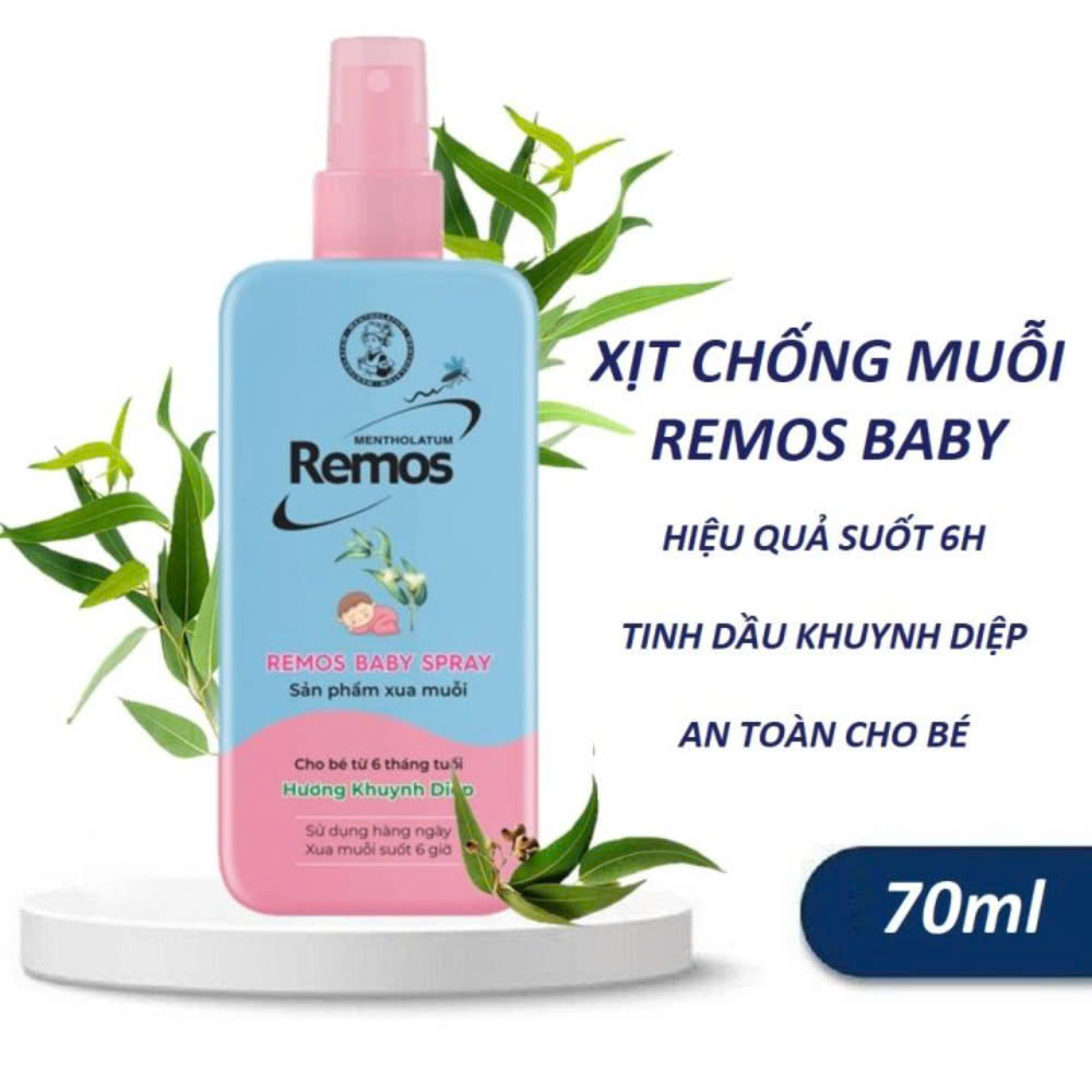 Remos xịt muỗi baby 