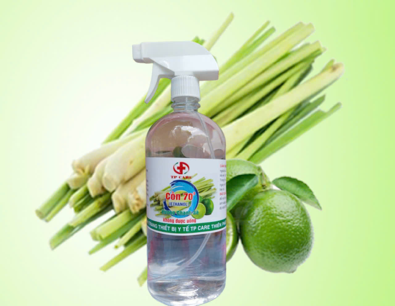 Cồn xịt 70 Chanh Sả 1000Ml