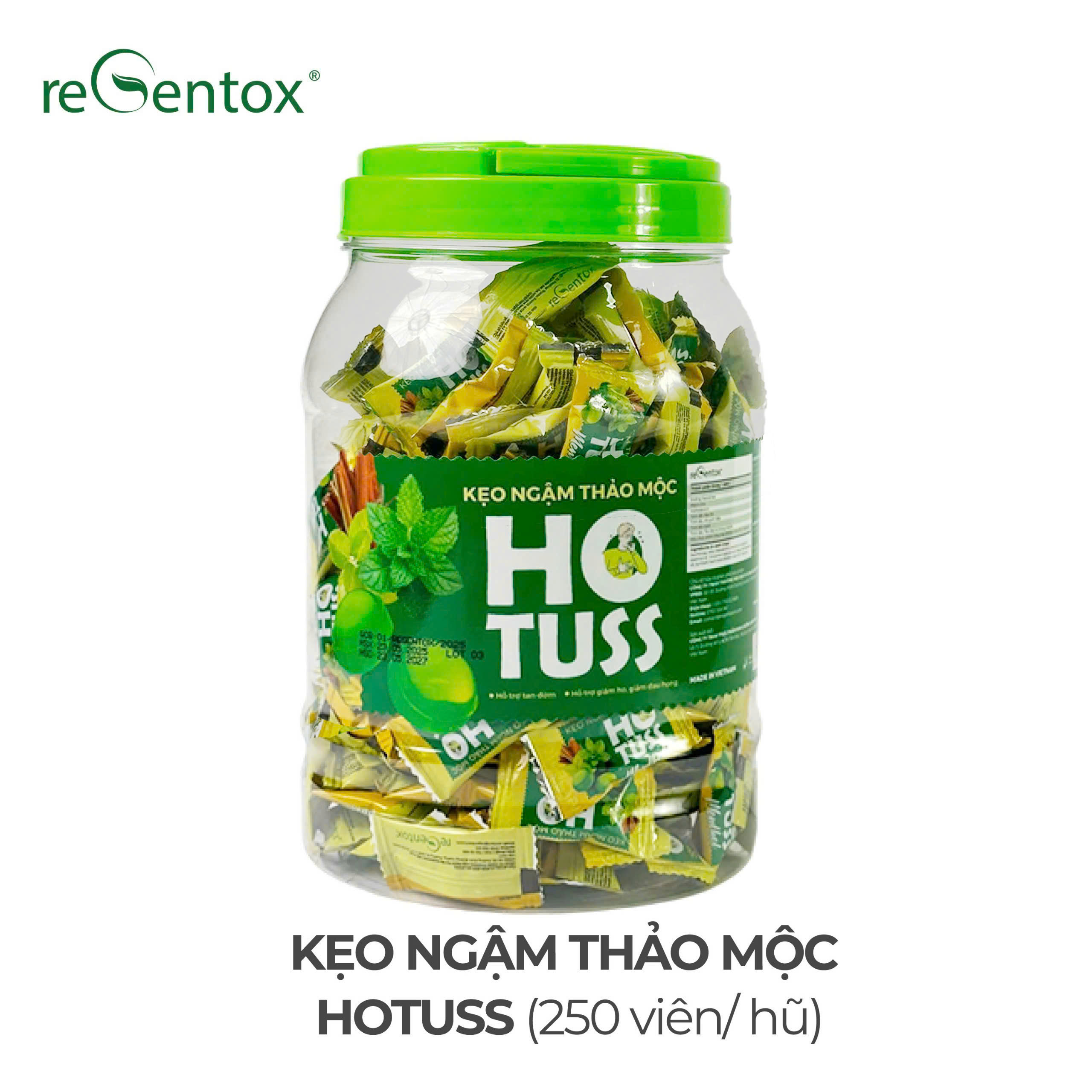 Kẹo ngậm ho thảo mộc Hotuss