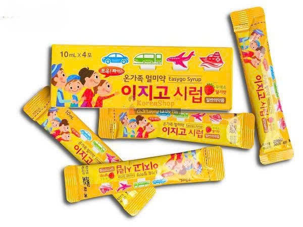 Say Tàu Xe Hàn Quốc Dạng Gói 