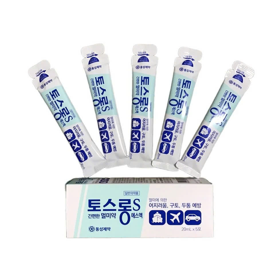 Say Tàu Xe Hàn Quốc Gói