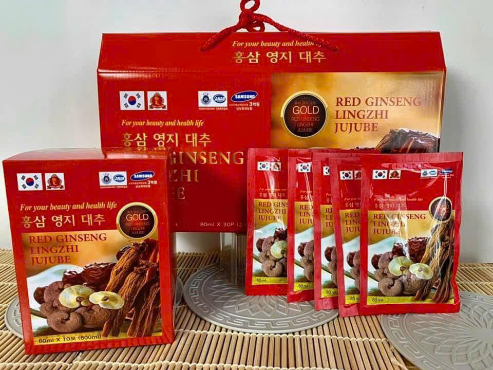 Nước Hồng Sâm Gói 