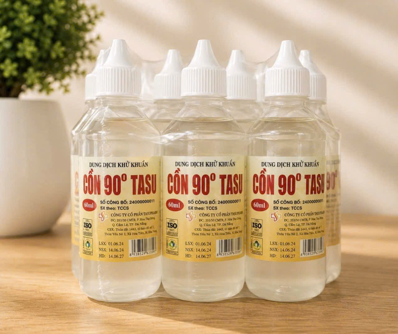 Cồn 90  60Ml (Tasu)
