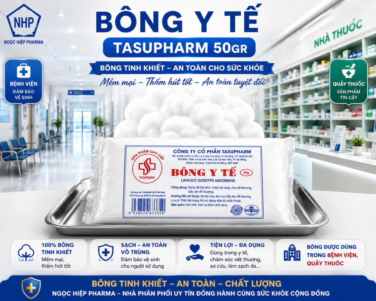 Bông 50G Tasu